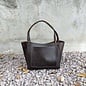 Leather Boxy Tote