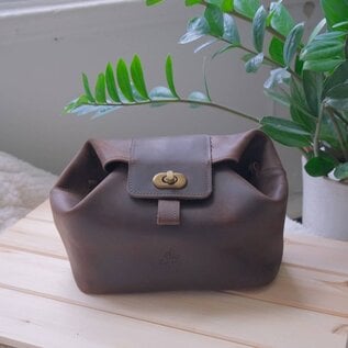 Thread & Maple Leather Pop-up Bag