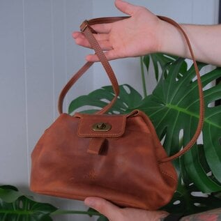 Thread & Maple Leather Pop-up Bag