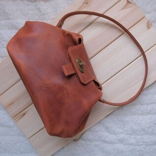 Thread & Maple Leather Pop-up Bag