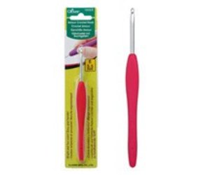 Clover Crochet Hook Amour Size N/P 10mm