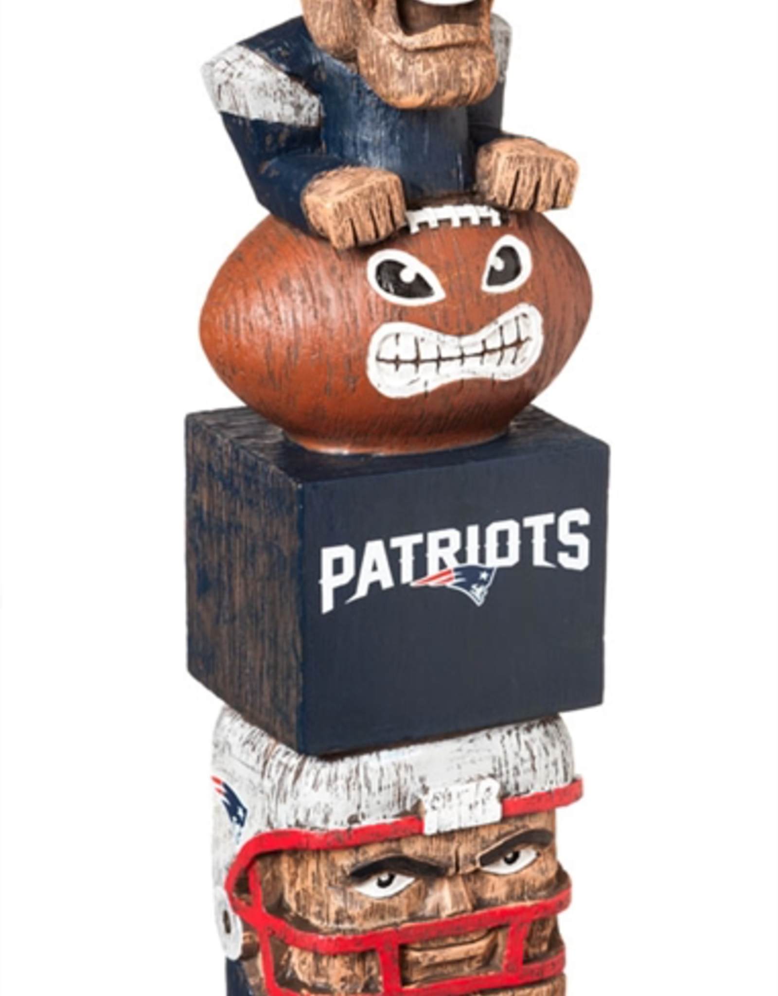 Evergreen New England Patriots Tiki Totem Touchdown Gifts Inc