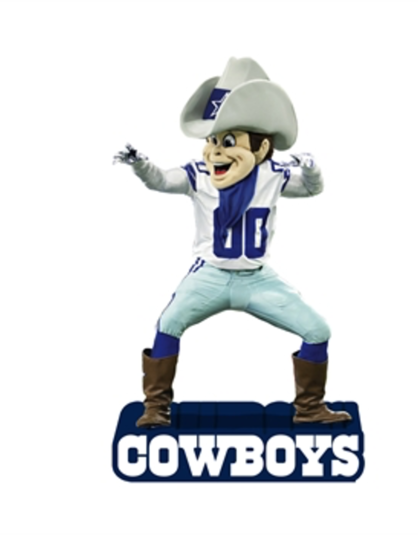 Dallas Cowboys Mascot Rowdy Scoreboard Limited Edition Bobble