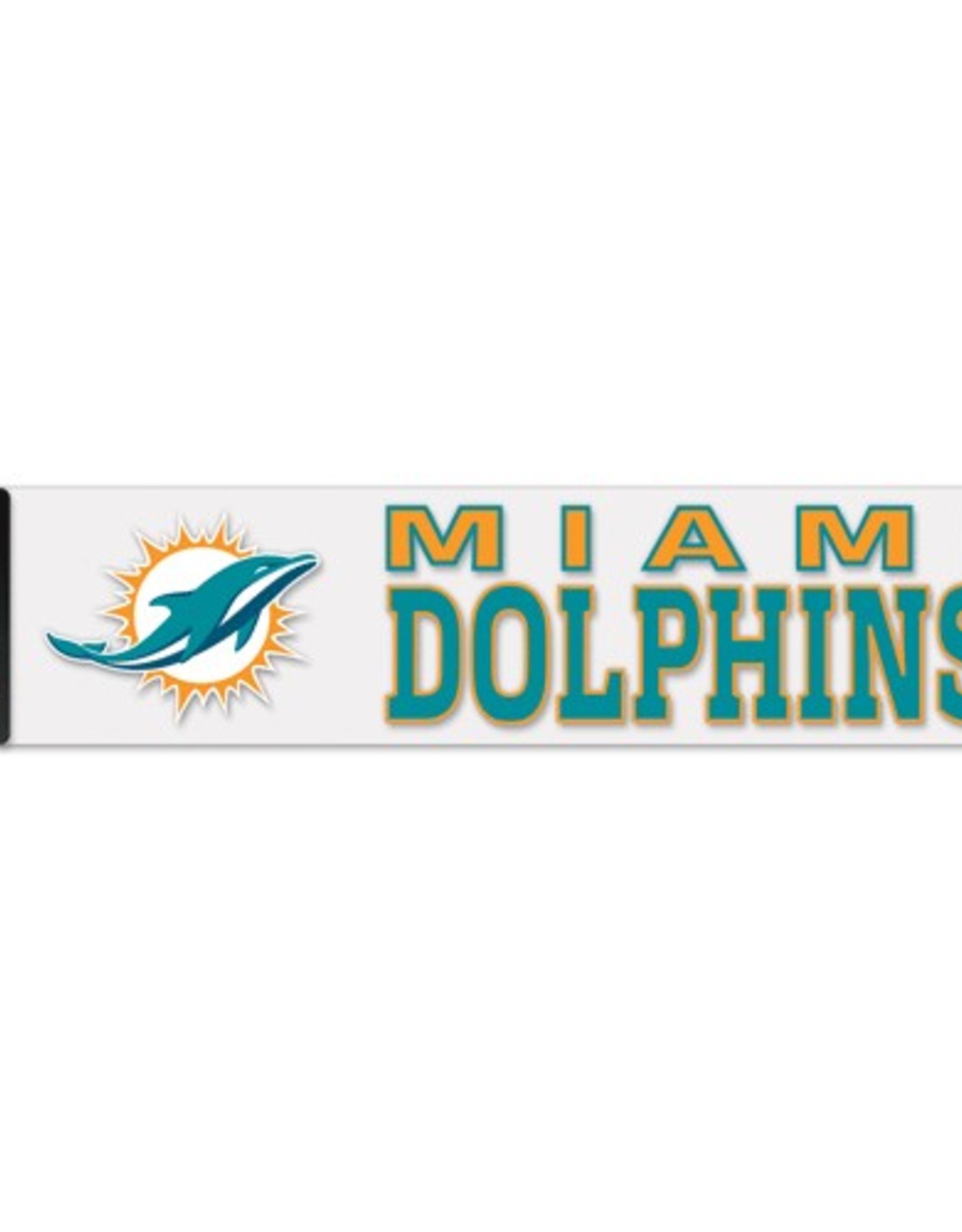 miami dolphins 3d die cut logo