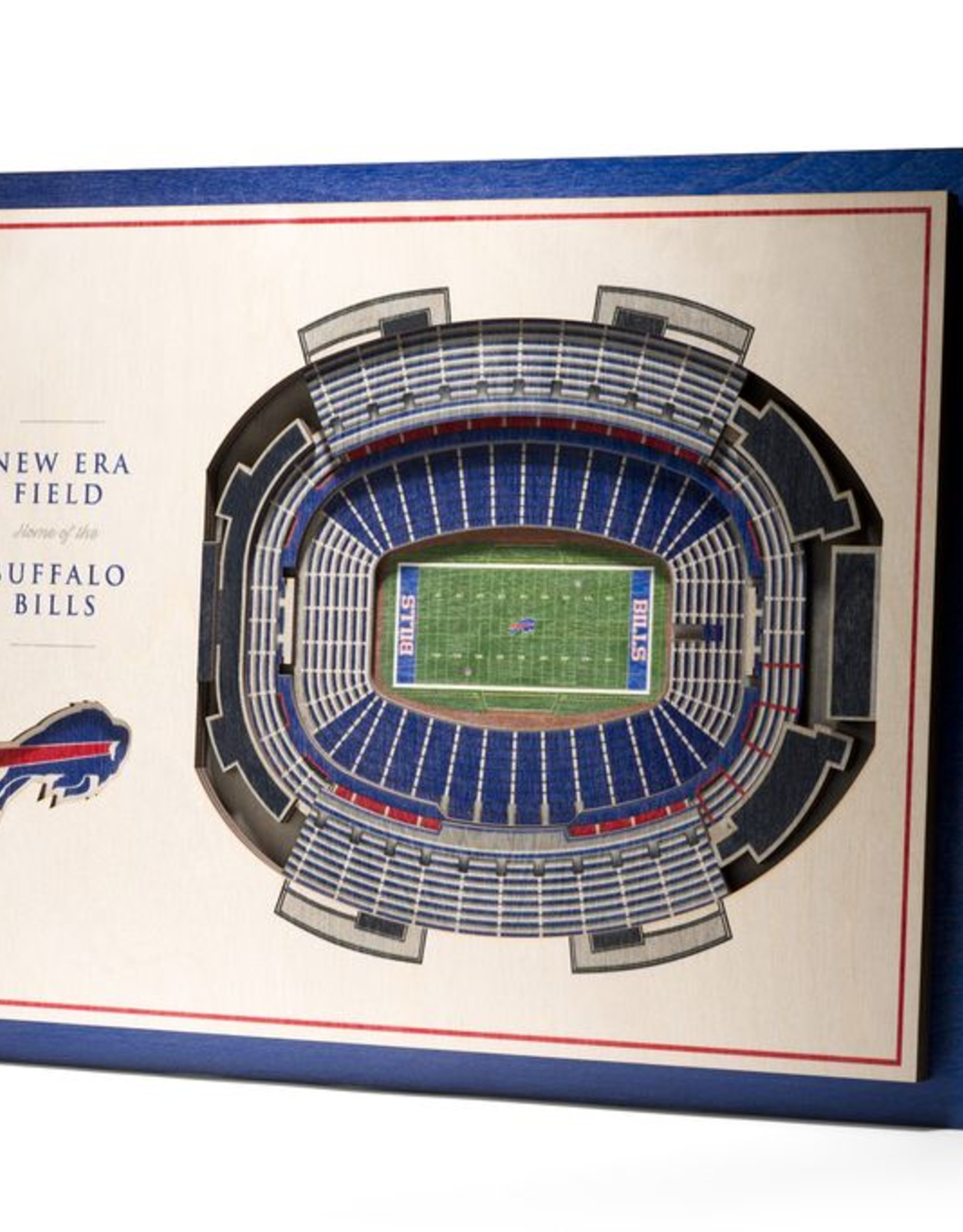 You The Fan Buffalo Bills 5 Layer 3d Stadium Wall Art Touchdown Gifts Inc