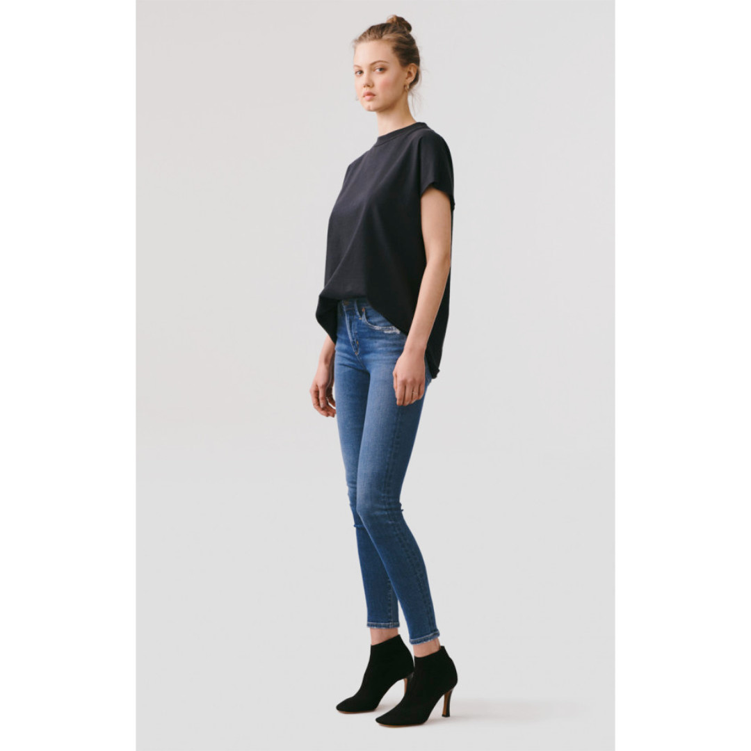 agolde sophie mid rise ankle