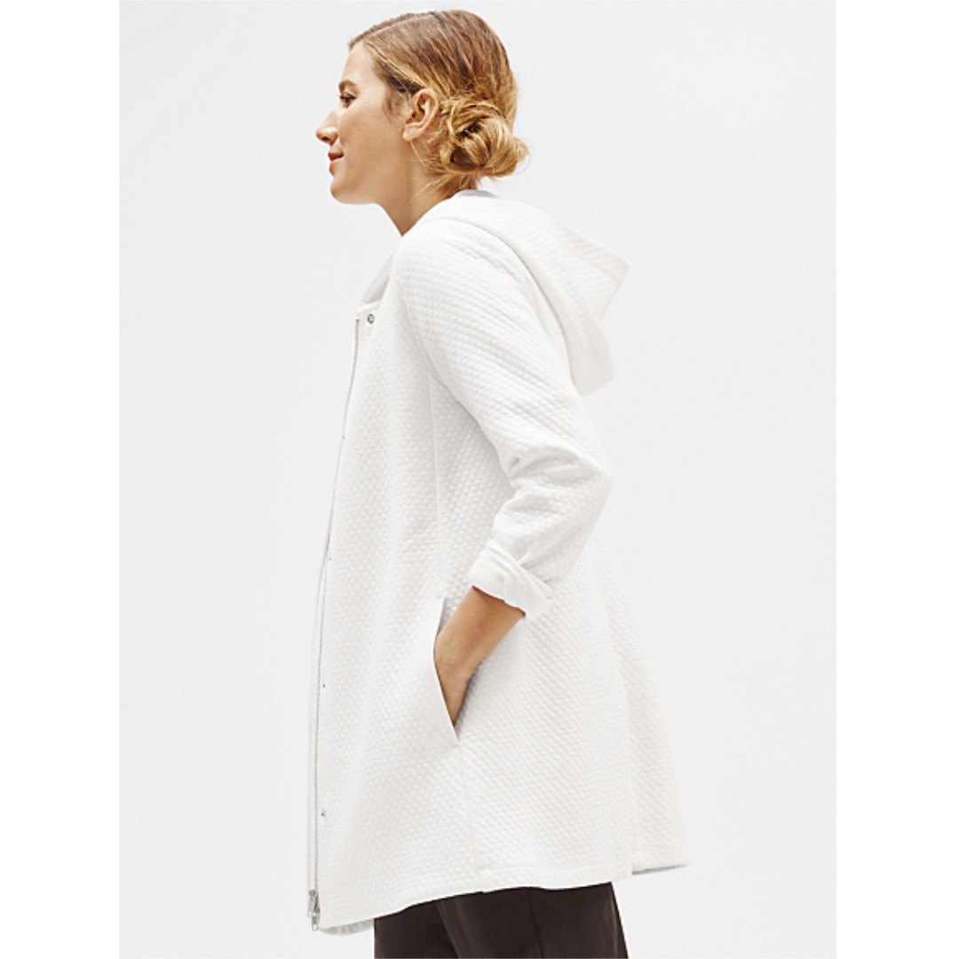 eileen fisher hooded jacket