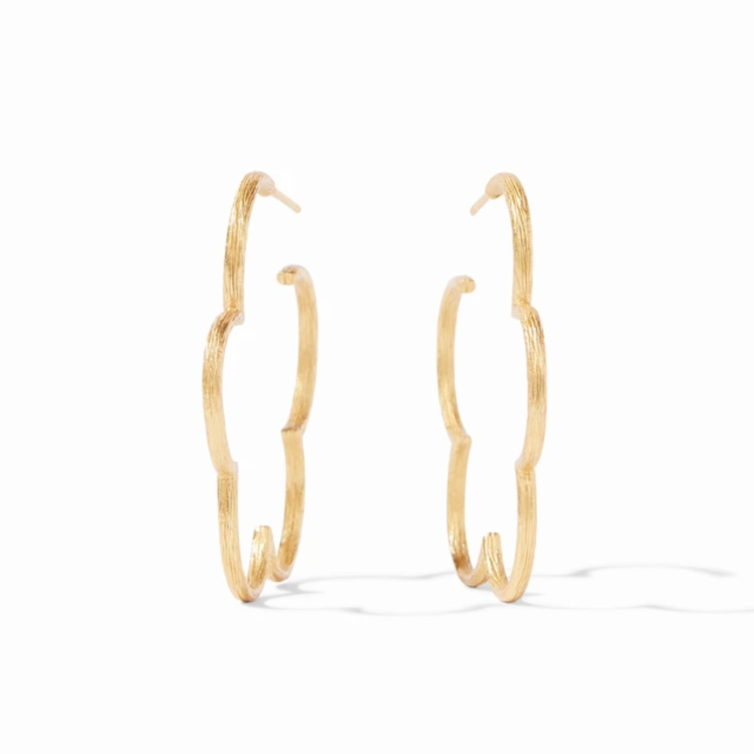 julie vos earrings hoops