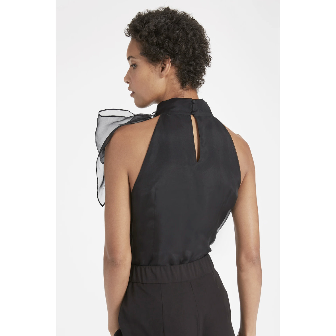 milly silk top