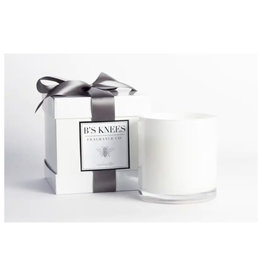 B's Knees Fragrance Co. B's Knees 3 Wick Candle White