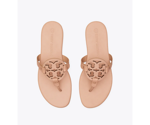 Tory burch deals miller sand sandals