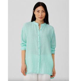 Eileen Fisher Eileen Fisher Mandarin Collar Long Shirt