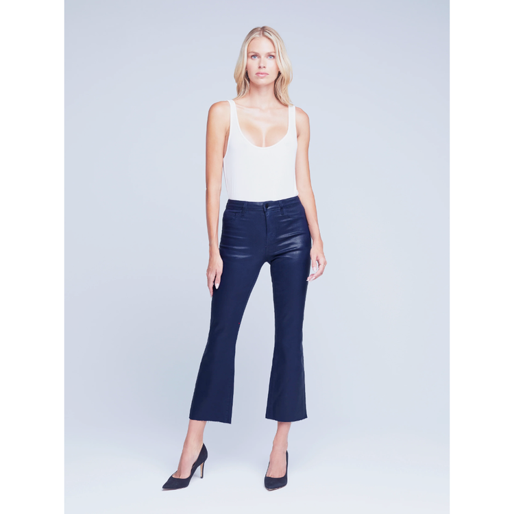 L'AGENCE L'agence Kendra High Rise Crop Flare