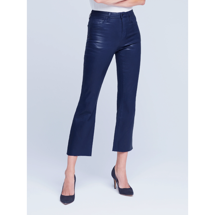 L'AGENCE L'agence Kendra High Rise Crop Flare