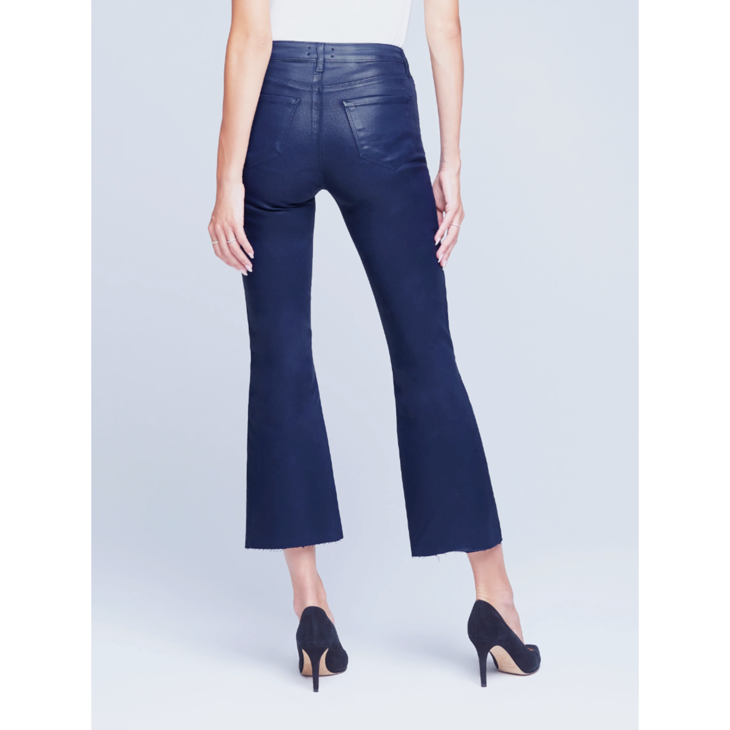 L'agence Kendra High Rise Crop Flare - CK Collection