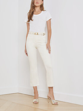 L'AGENCE L'agence Kendra H/R Crop Flare