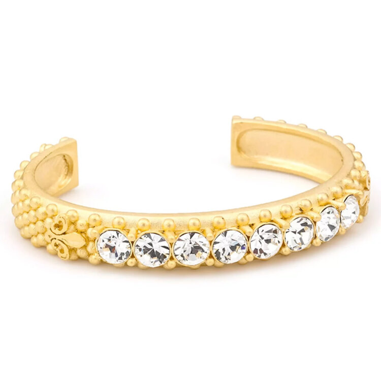 French Kande French Kande FDL Bangle Bracelet Crystal