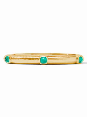 Julie Vos Julie Vos Catalina Bangle Emerald Green