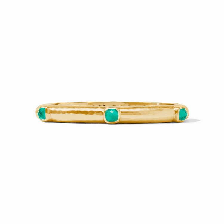 Julie Vos Julie Vos Catalina Bangle Emerald Green