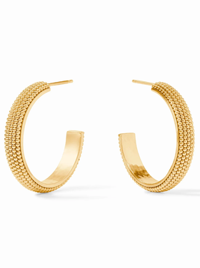 Julie Vos Julie Vos Beaded Eternity Hoop M