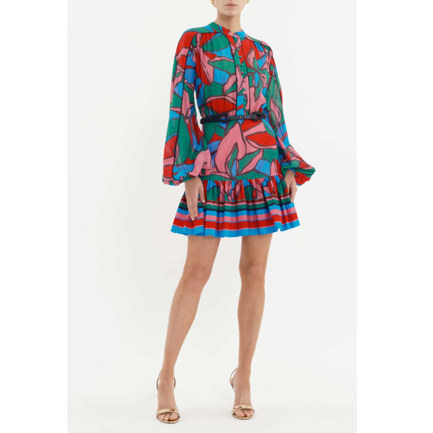 【REBECCA VALLANCE】ROMONA MINI DRESS ティアードミニ Rebecca Vallance Romona Mini - CK Collection