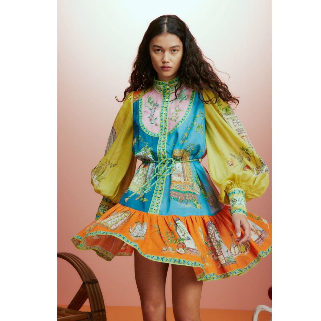 オールインワン・サロペット Alemais Multicolored Monte Mini Dress Alemais Monte Mini - CK Collection