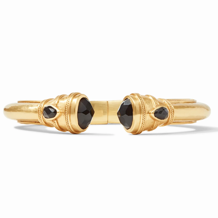 Julie Vos Julie Vos Cannes Demi Cuff Obsidian Black