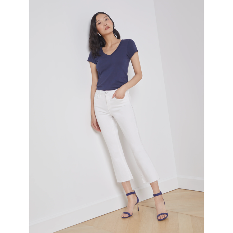 L'AGENCE L'agence Kendra HR Crop Flare