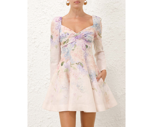【Zimmermann】DAWNING PUFF SLEEVE MINI DRESS パフスリーブ Zimmermann Dawning Puff Sleeve Mini Dress - CK Collection