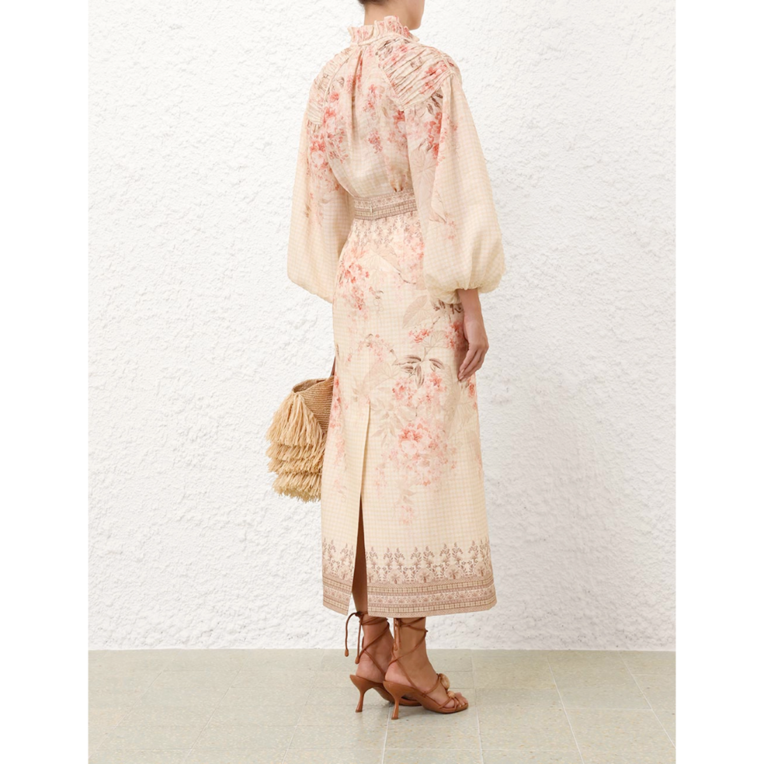 スカート Zimmermann Illuminate Pencil Midi Skirt Zimmermann Illuminate Pencil Midi Skirt - CK Collection