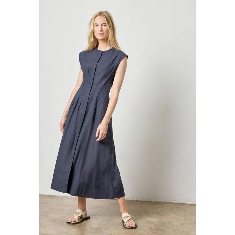 Lilla P Lilla P Sleeveless Seamed Maxi Dress