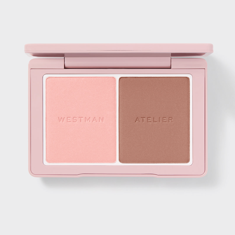 Westman Atelier Westman Atelier Baby Cheeks Powder Blush Duo Coquette/Mimi