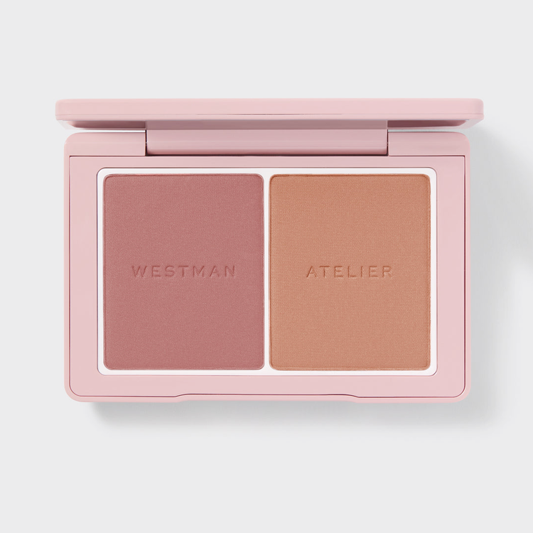 Westman Atelier Westman Atelier Baby Cheeks Powder Blush Duo Suede/Sable