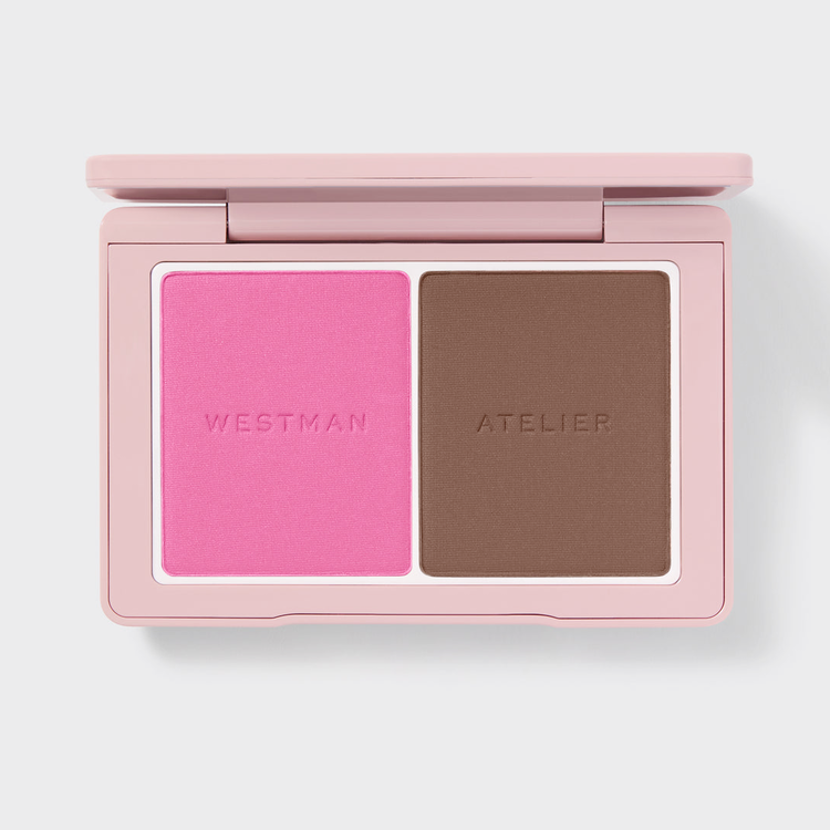 Westman Atelier Westman Atelier Baby Cheeks Powder Blush Duo Poppet/Ganache