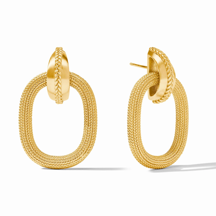 Julie Vos Julie Vos Cheval Doorknocker Earring