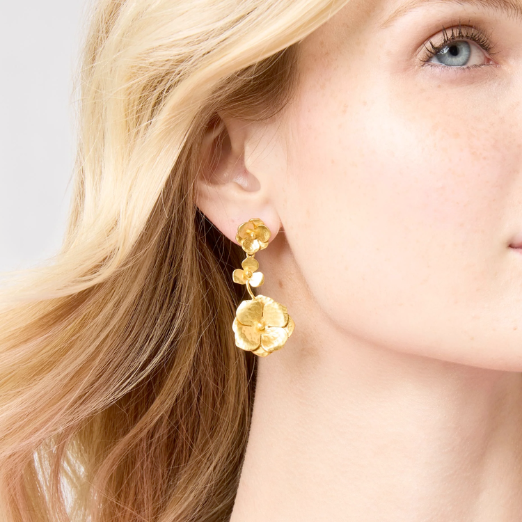 Julie Vos Julie Vos Bloom Tier Earring