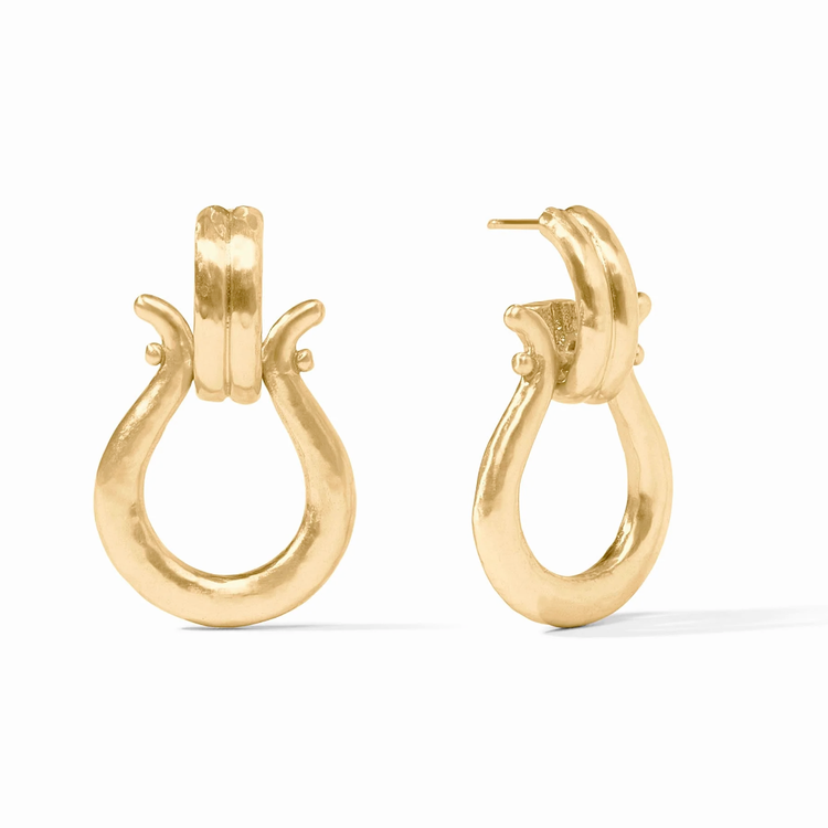 Julie Vos Julie Vos Saratoga Doorknocker Earring