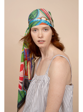 Echo Echo Celebrate Floral Square