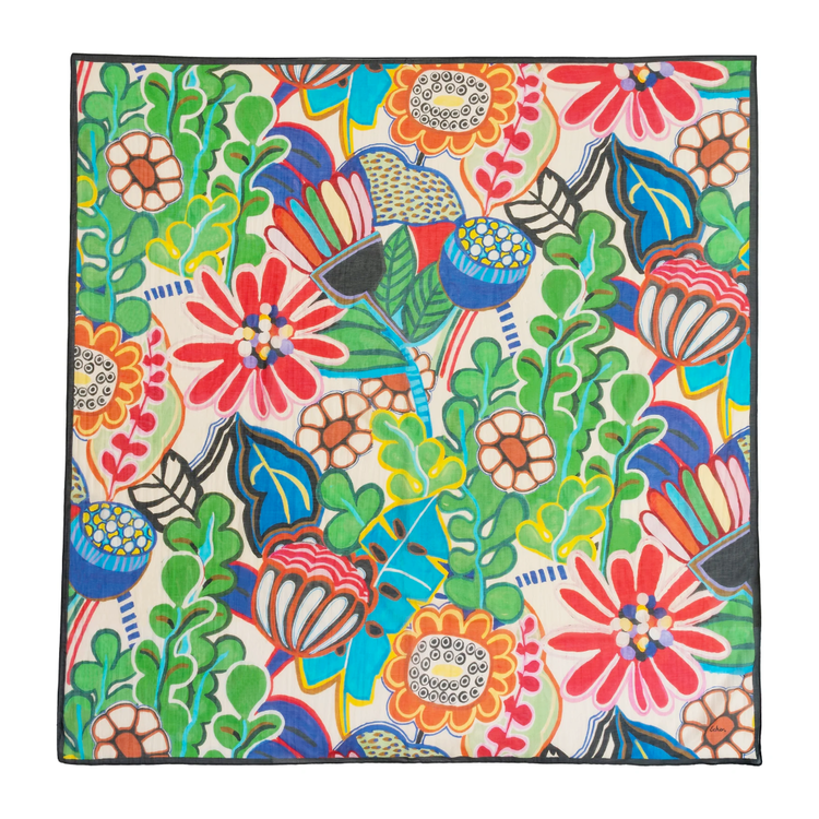 Echo Echo Celebrate Floral Square