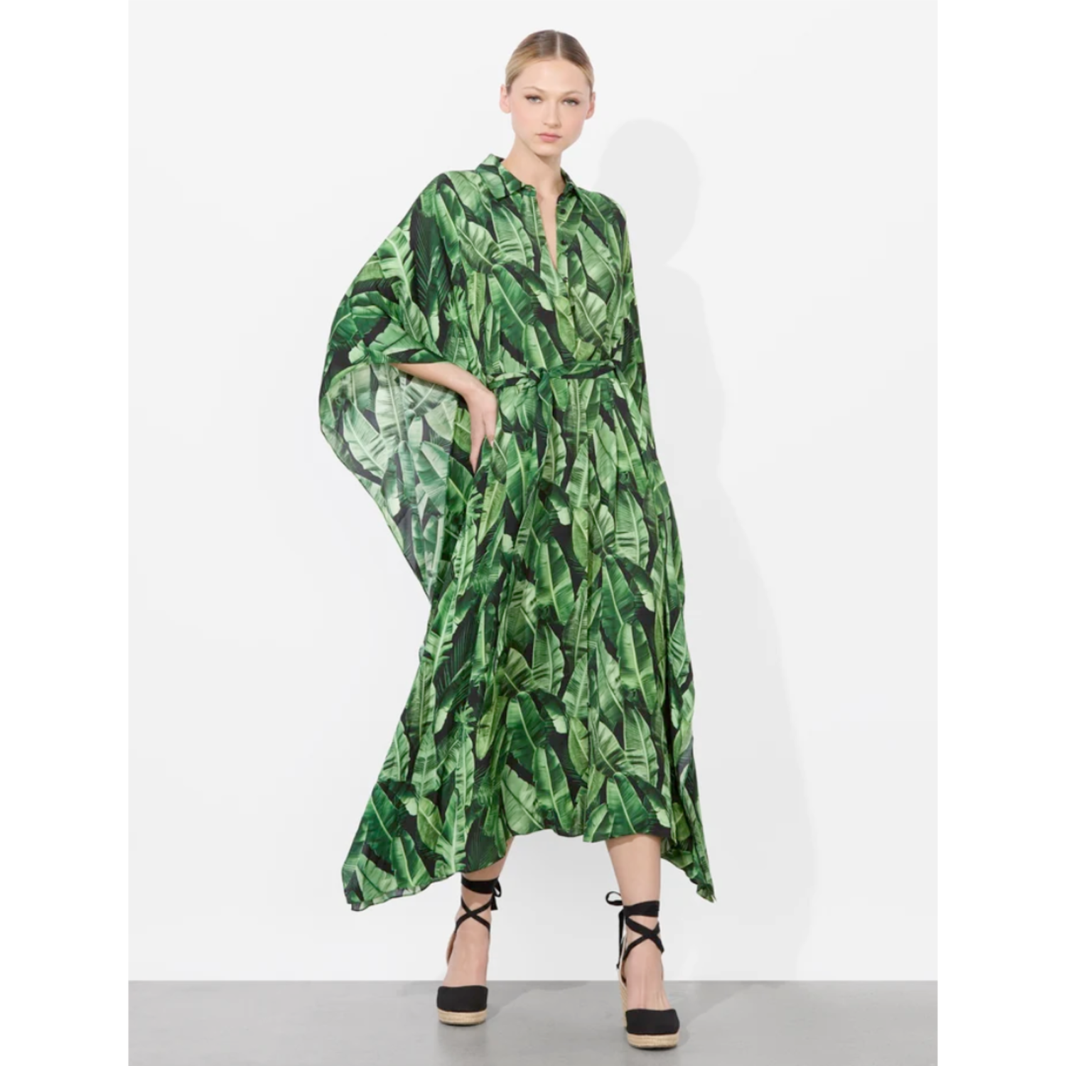 Alice + Olivia Deanne Midi Shirt Dress - CK Collection