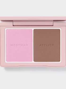 Westman Atelier Westman Atelier Baby Cheeks Powder Blush Duo Tulle/Truffle