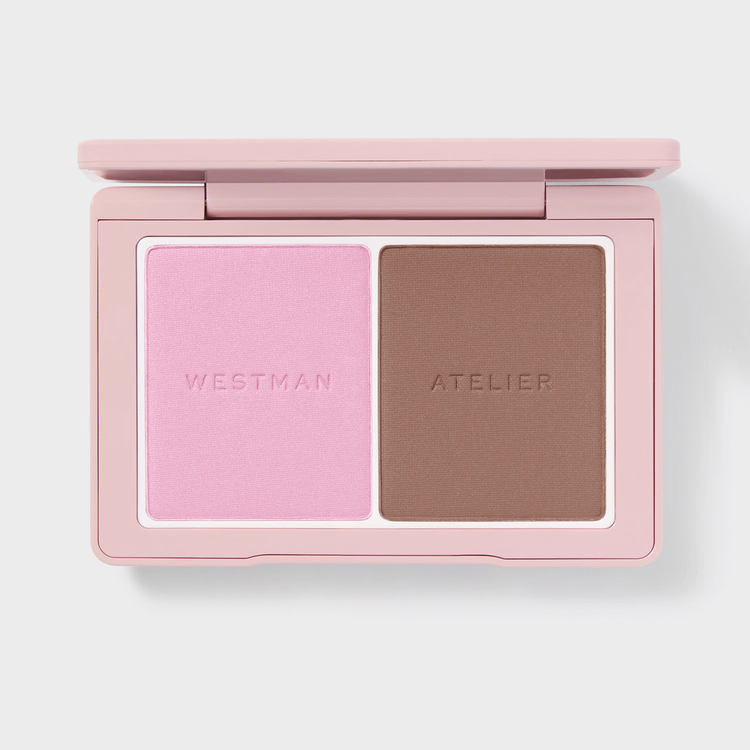 Westman Atelier Westman Atelier Baby Cheeks Powder Blush Duo Tulle/Truffle