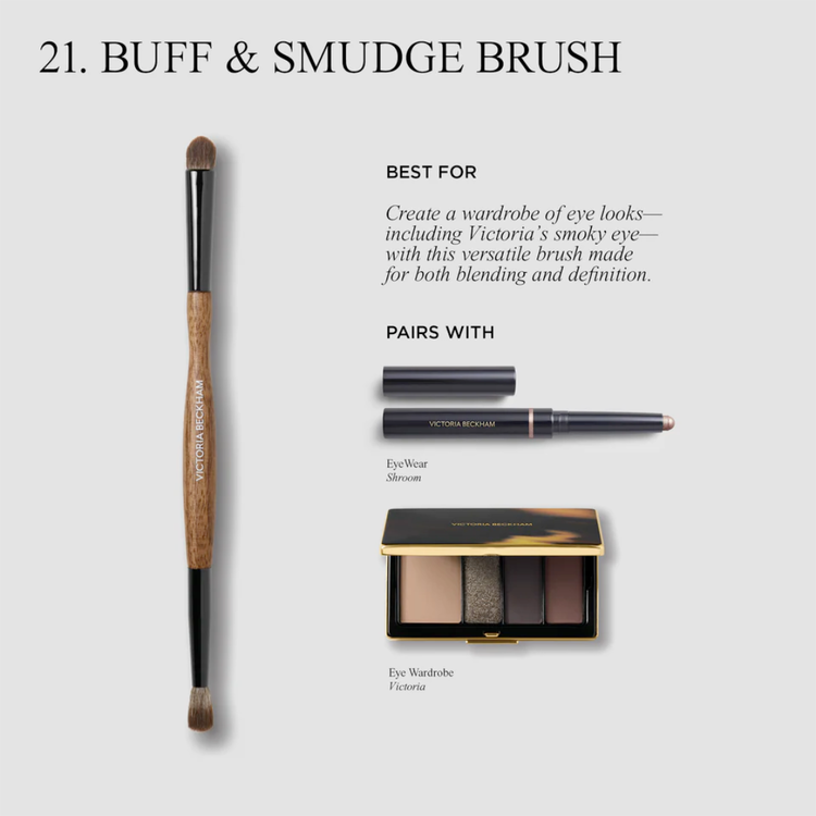 Victoria Beckham Beauty Victoria Beckham 21 Buff & Smudge Brush