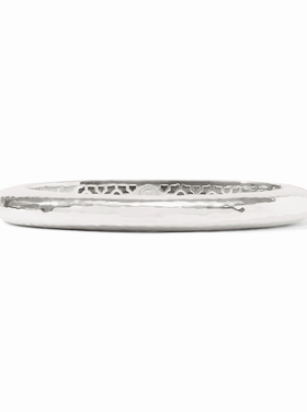Julie Vos Julie Vos Silver Catalina Hinge Bangle