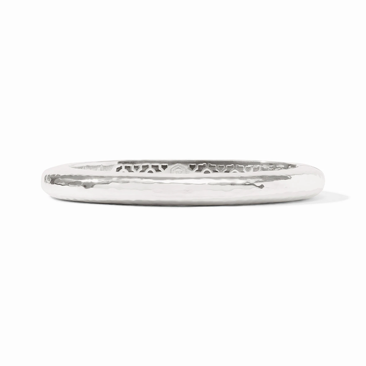 Julie Vos Julie Vos Silver Catalina Hinge Bangle