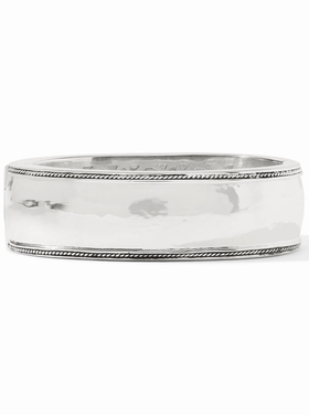 Julie Vos Julie Vos Silver Cannes Statement Hinge Bangle