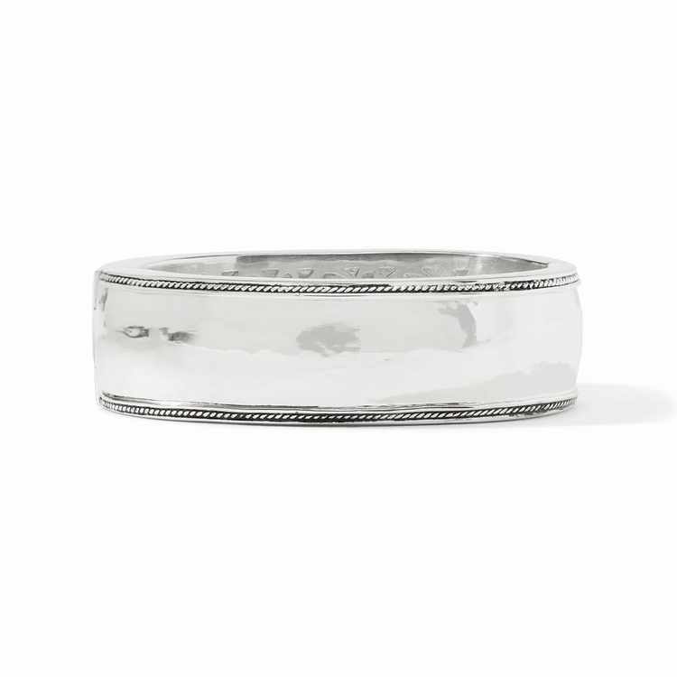 Julie Vos Julie Vos Silver Cannes Statement Hinge Bangle