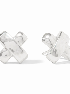 Julie Vos Julie Vos Silver Catalina X Stud