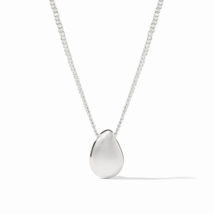 Julie Vos Julie Vos Silver Wave Delicate Necklace