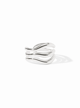 Julie Vos Julie Vos Silver Wave Ring